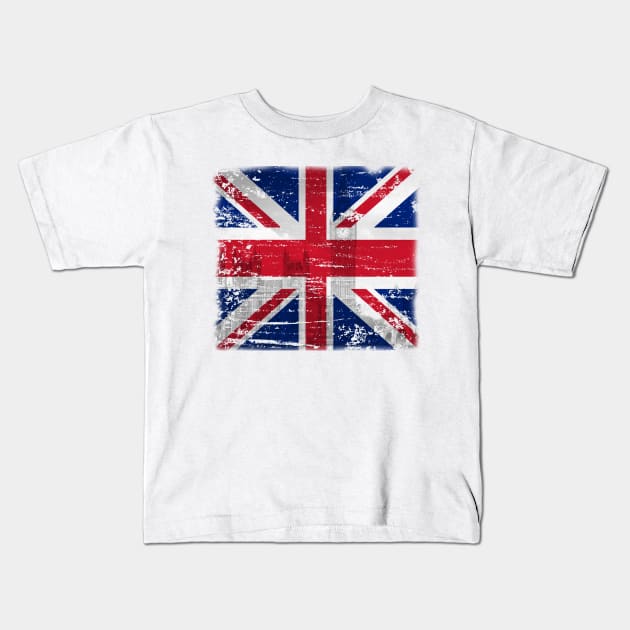 Great Britain Kids T-Shirt by BoxcutDC